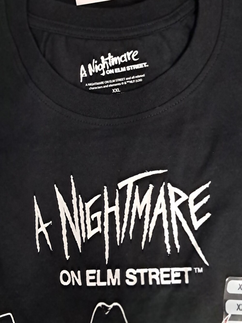 A Nightmare On Elm St Black Graphic Tee